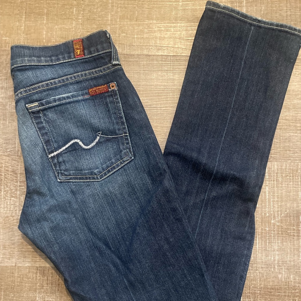 7 For All Mankind Jeans size 27 - Straight leg denim pre-loved